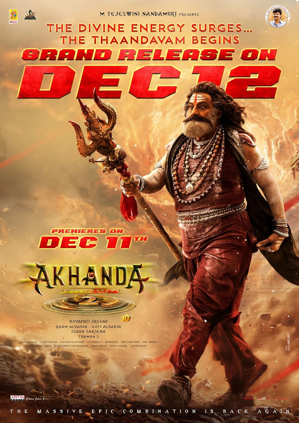 Akhanda 2: Thaandavam (2025) อภินิหารนักรบศักดิ์สิทธิ์ 2