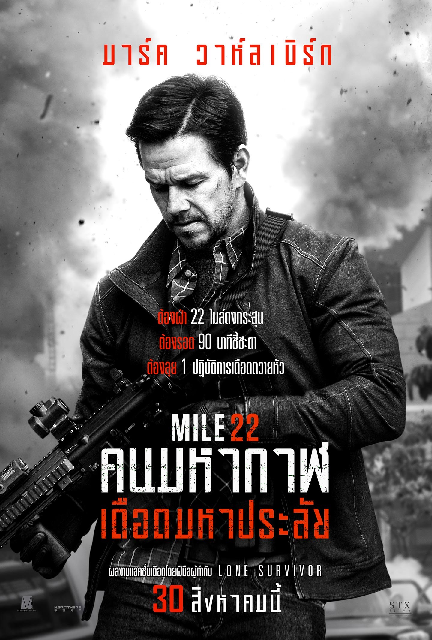 Mile 22 (2018) คนมหากาฬเดือดมหาประลัย